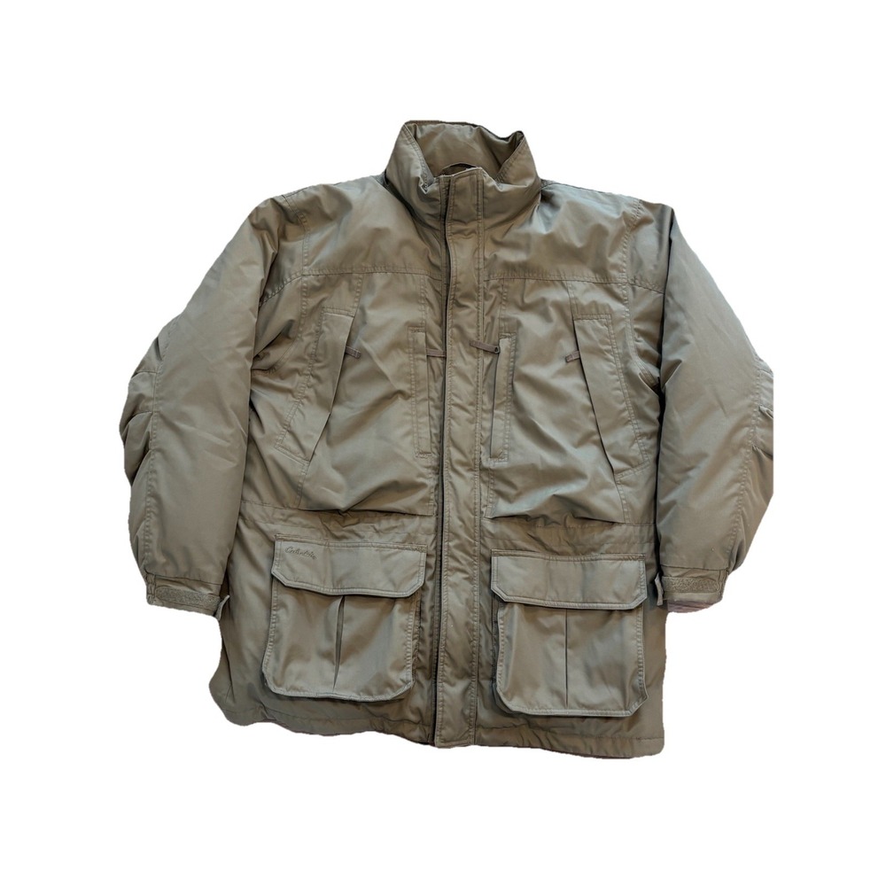 Cabela's Premier Northern Goose down Gore‎ Tex Jacket Men's XL Tall No Hood